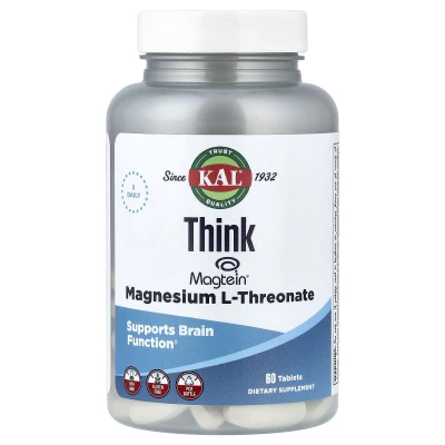 KAL Think Magnesium L-Threonate Support Brain Function 60 Tablets