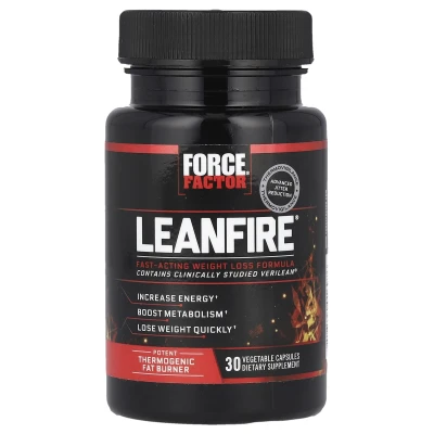 Force Factor LeanFire 30 Vegetable Capsules
