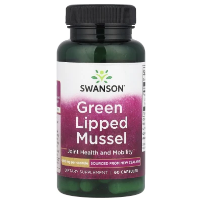 Swanson - Green Lipped Mussel | 500 mg | 60 Capsules