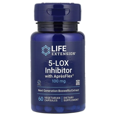Life Extension 5-LOX Inhibitor with ApresFlex 100mg 60 Vegetarian Capsules