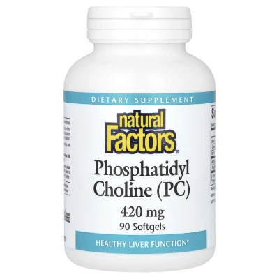 Natural Factors Phosphatidylcholine (PC) 420mg 90 Softgels
