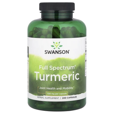 Swanson Full Spectrum Turmeric Joint Health And Mobility 720mg per Capsule 240 Capsules