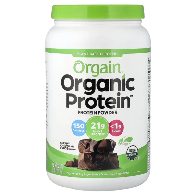 Orgain - Organic Protein™ Powder | Creamy Chocolate Fudge | 2.03 lb (920 g)