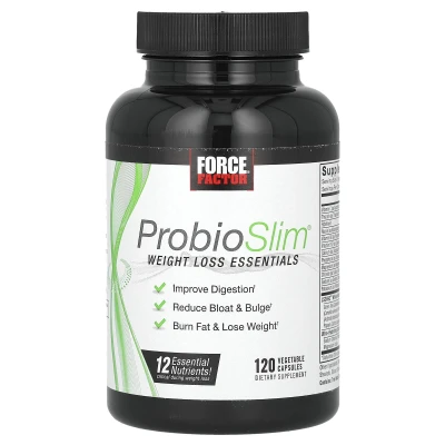 Force Factor ProbioSlim Weight Loss Essentials 120 Vegetable Capsules