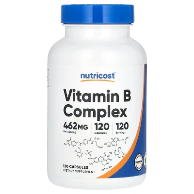 Nutricost - Vitamin B Complex | 462 mg | 120 Capsules