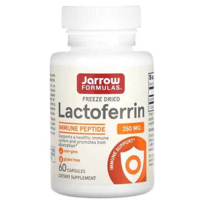 Jarrow Formulas Lactoferrin Freeze Dried 250mg 60 Capsules