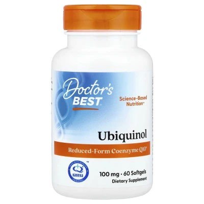 Doctor's Best - Ubiquinol | 100 mg | 60 Softgels