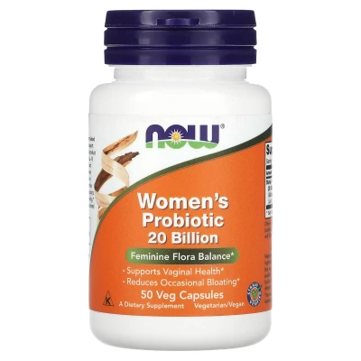 NOW Foods Woman's Probiotic 20 Billion 50 Veg Capsules