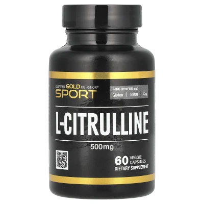 California Gold Nutrition Sport L-Citrulline 500mg 60 Veggie Capsules