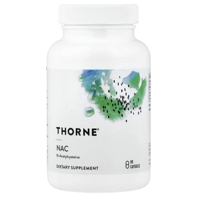 Thorne NAC 90 Capsules N-Acetylcysteine (500mg per Capsule)