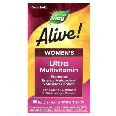 Nature's Way Alive! Women's Ultra Multivitamin 60 Tablets