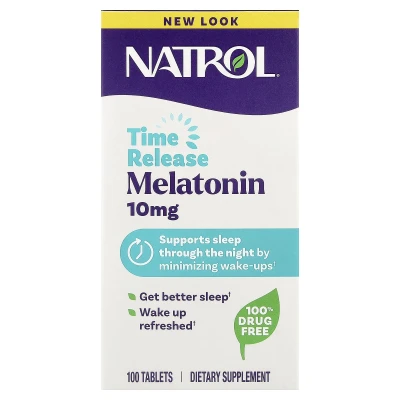 Natrol Melatonin Time Release 10mg 100 Tablets