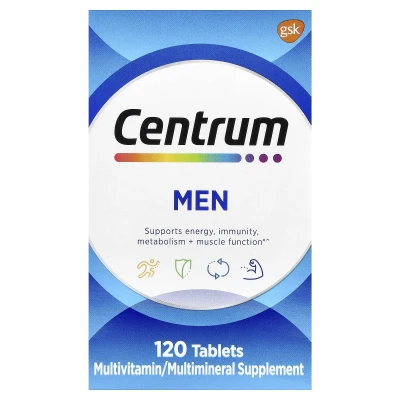 Centrum Men Complete Multivitamins 120 Tablets