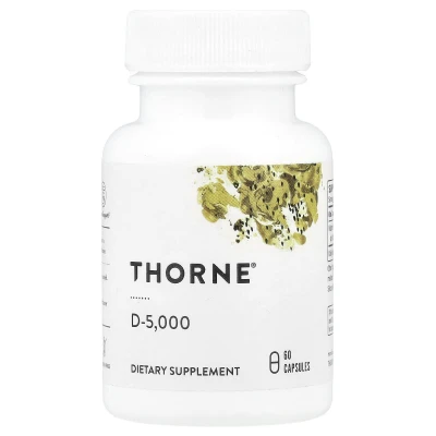 Thorne - D-5000 | 60 Capsules (125 mcg per Capsule)