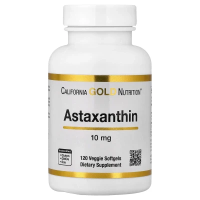 California Gold Nutrition Astaxanthin 10mg 120 Veggie Softgels