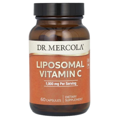 Dr. Mercola - Liposomal Vitamin C | 60 Capsules (500 mg per Capsule)