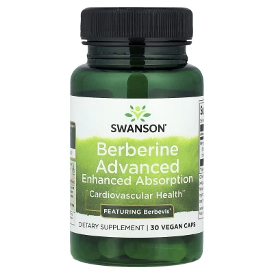 Swanson Berberine Advanced Enhanced Absorption 30 Vegan Caps