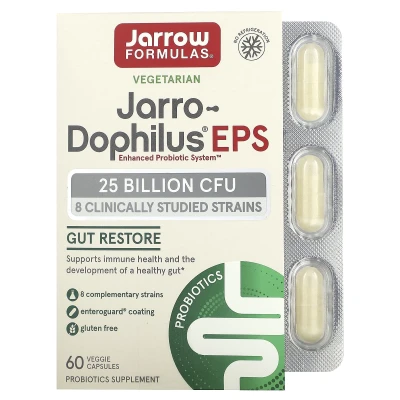 Jarrow Formulas - Jarro-Dophilus EPS | 25 Billion CFU | 60 Veg Capsules