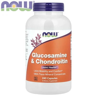 NOW Foods - Glucosamine & Chondroitin | 240 Capsules