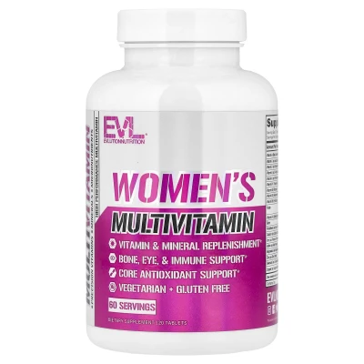 EVLution Nutrition Women's Multivitamin 120 Tablets
