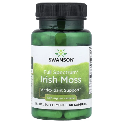 Swanson Full Spectrum Irish Moss Antioxidant Support 400 mg Per Capsule 60 Capsules