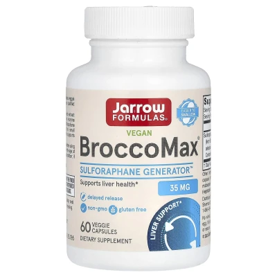 Jarrow Formulas Vegan Brocco Max Sulforaphane Generator 35mg 60 Veggie Capsules