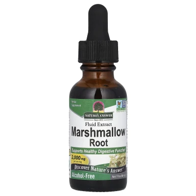 Nature's Answer Marshmallow Root Fluid Extract Alcohol-Free 2000mg 1 fl oz (30ml)