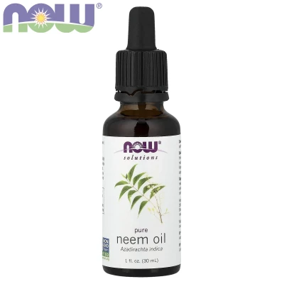 NOW Foods - Solutions | Pure Neem Oil | 1 fl oz (30 ml)
