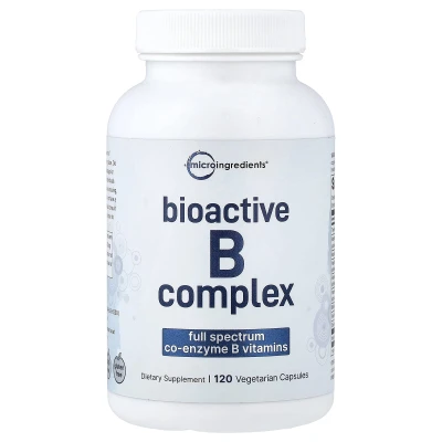 Micro Ingredients - Bioactive B Complex | 120 Vegetarian Capsules