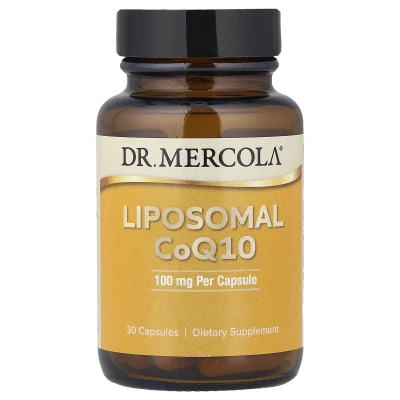 Dr. Mercola Liposomal CoQ10 100mg Per 30 Capsules