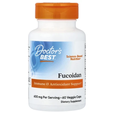 Doctor's Best Fucoidan Immune & Antioxidant Support 600mg Per Serving 60 Veggie Caps
