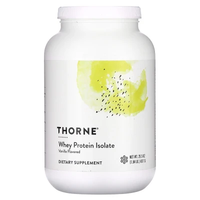 Thorne - Whey Protein Isolate | Vanilla | 1.84 lb (837 g)