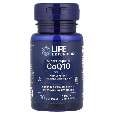 Life Extension - Super Ubiquinol CoQ10 with Enhanced Mitochondrial Support | 30 Softgels