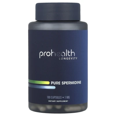 ProHealth Longevity - Pure Spermidine | 1 mg | 180 Capsules