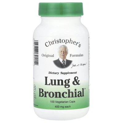 Christopher's Original Formulas - Lung & Bronchial | 100 Vegetarian Caps