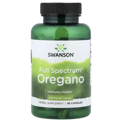 Swanson - Full Spectrum® Oregano | 450 mg | 90 Capsules
