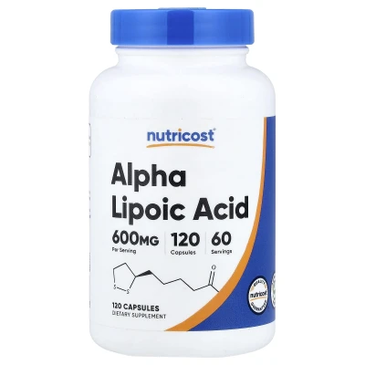 Nutricost - Alpha Lipoic Acid | 120 Capsules (300 mg per Capsule)