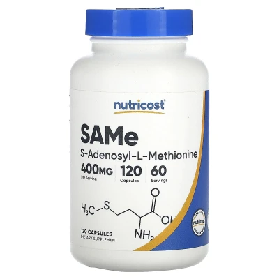 Nutricost - SAMe | 120 Capsules (200 mg per Capsule)