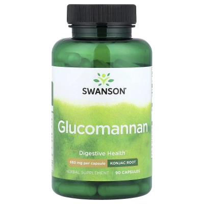 Swanson - Glucomannan | 665 mg | 90 Capsules