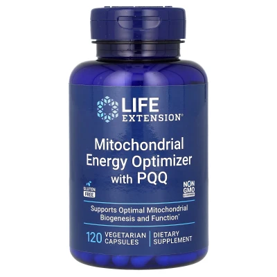 Life Extension - Mitochondrial Energy Optimiser with PQQ | 120 Vegetarian Capsules
