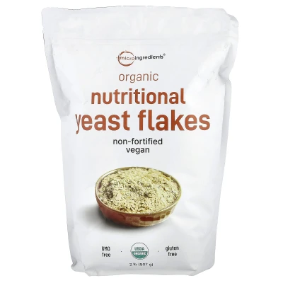 Micro Ingredients - Organic Nutritional Yeast Flakes | 2 lb (907 g)