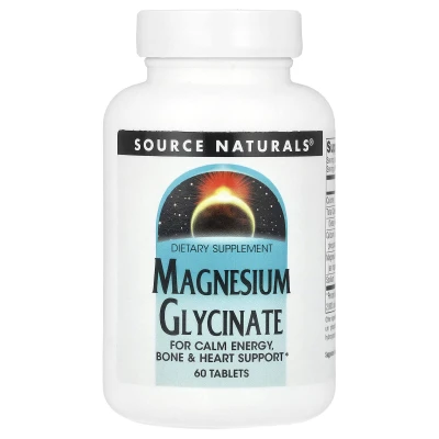 Source Naturals - Magnesium Glycinate | 60 Tablets