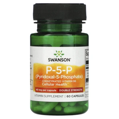 Swanson - P-5-P | 40 mg | 60 Capsules