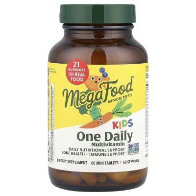 MegaFood - Kids One Daily Multivitamin | 60 Mini Tablets