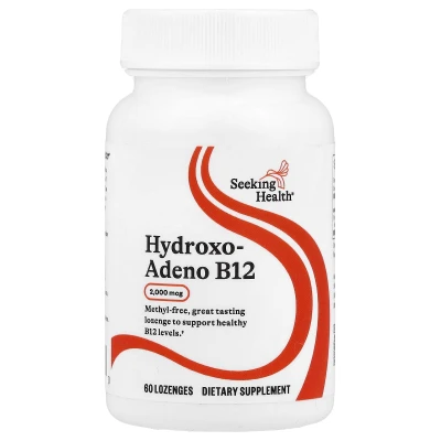 Seeking Health - Hydroxo-Adeno B12 | 2000 mcg | 60 Pastilles