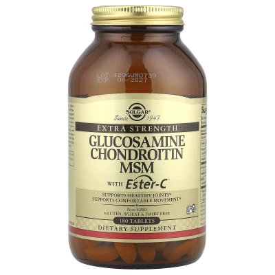 Solgar - Glucosamine Chondroitin MSM with Ester-C® | 180 Tablets