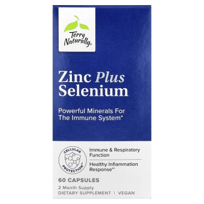 Terry Naturally - Zinc Plus Selenium | 60 Capsules