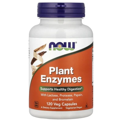 NOW Foods - Plant Enzymes | 120 Veg Capsules