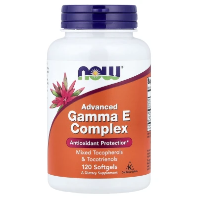 NOW Foods - Gamma E Complex | Advanced | 120 Softgels