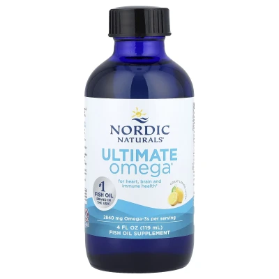 Nordic Naturals - Ultimate Omega® | Lemon | 4 fl oz (119 ml)